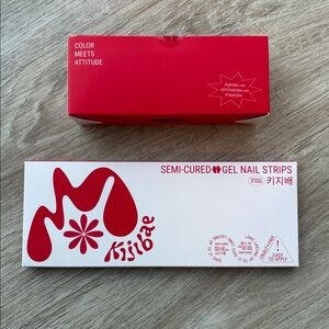 Kijibae Cure Me UV LED Nail Lamp + Nail Stickers in Shy Girl